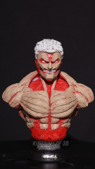 Attack on Titan Armored Titan Büst, Eren Titan, Anime Figür Koleksiyonu