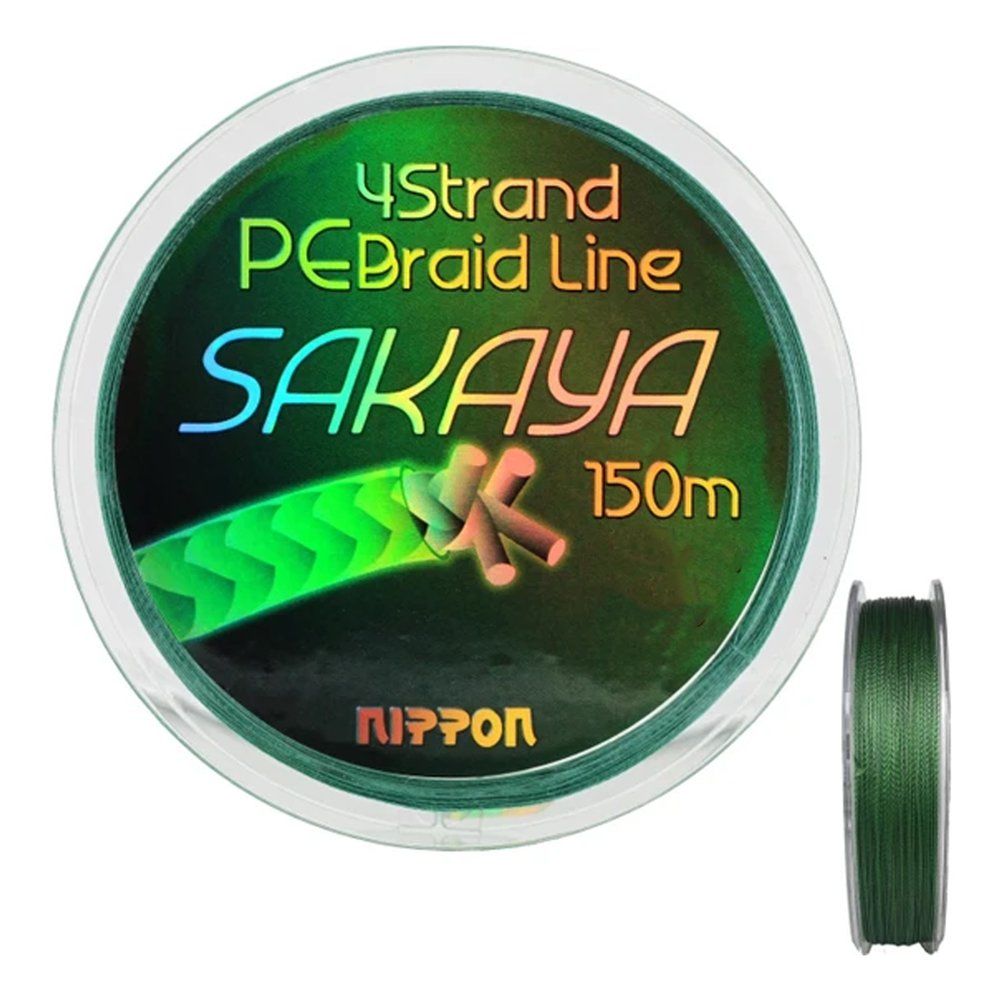 Nippon Sakaya 150 mt İp Misina 4 Kat Dark Green