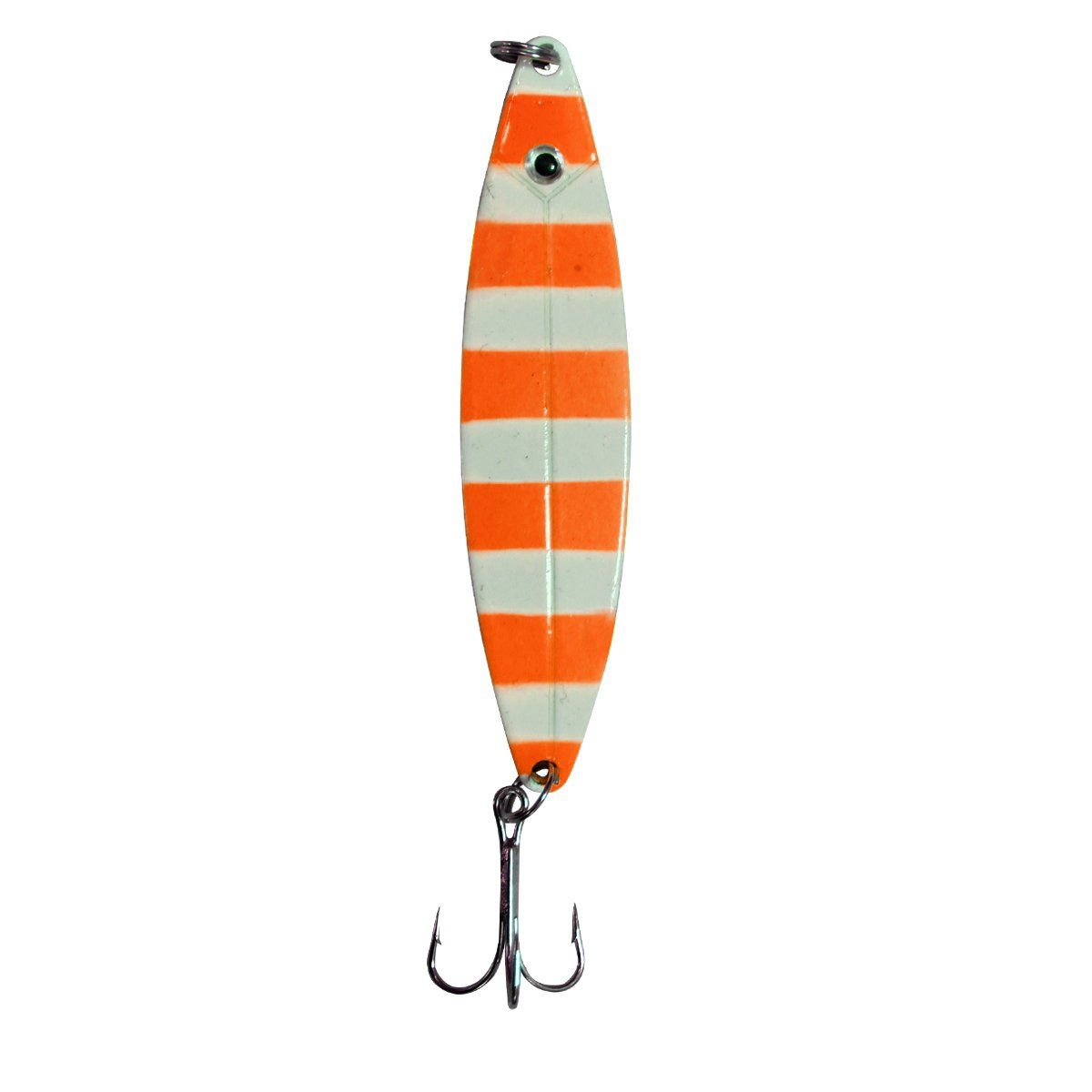 Solano Fishing Zebra Glow 8cm 18gr Lüfer Çinekop Olta Kaşığı Turuncu