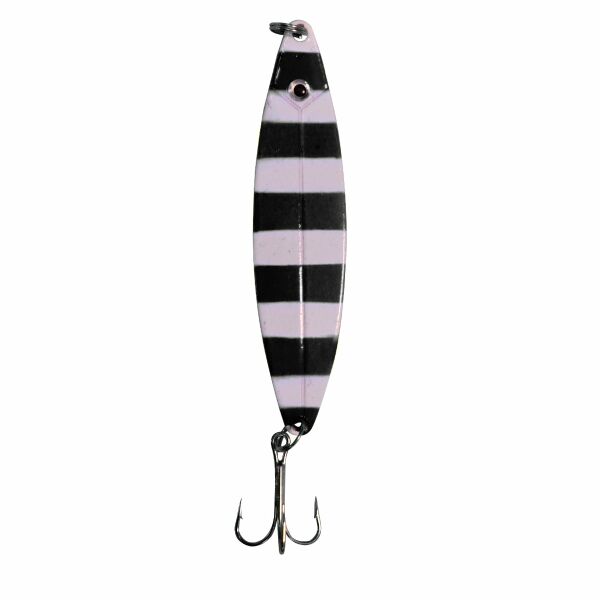 Solano Fishing Zebra Glow 8cm 18gr Lüfer Çinekop Olta Kaşığı Siyah