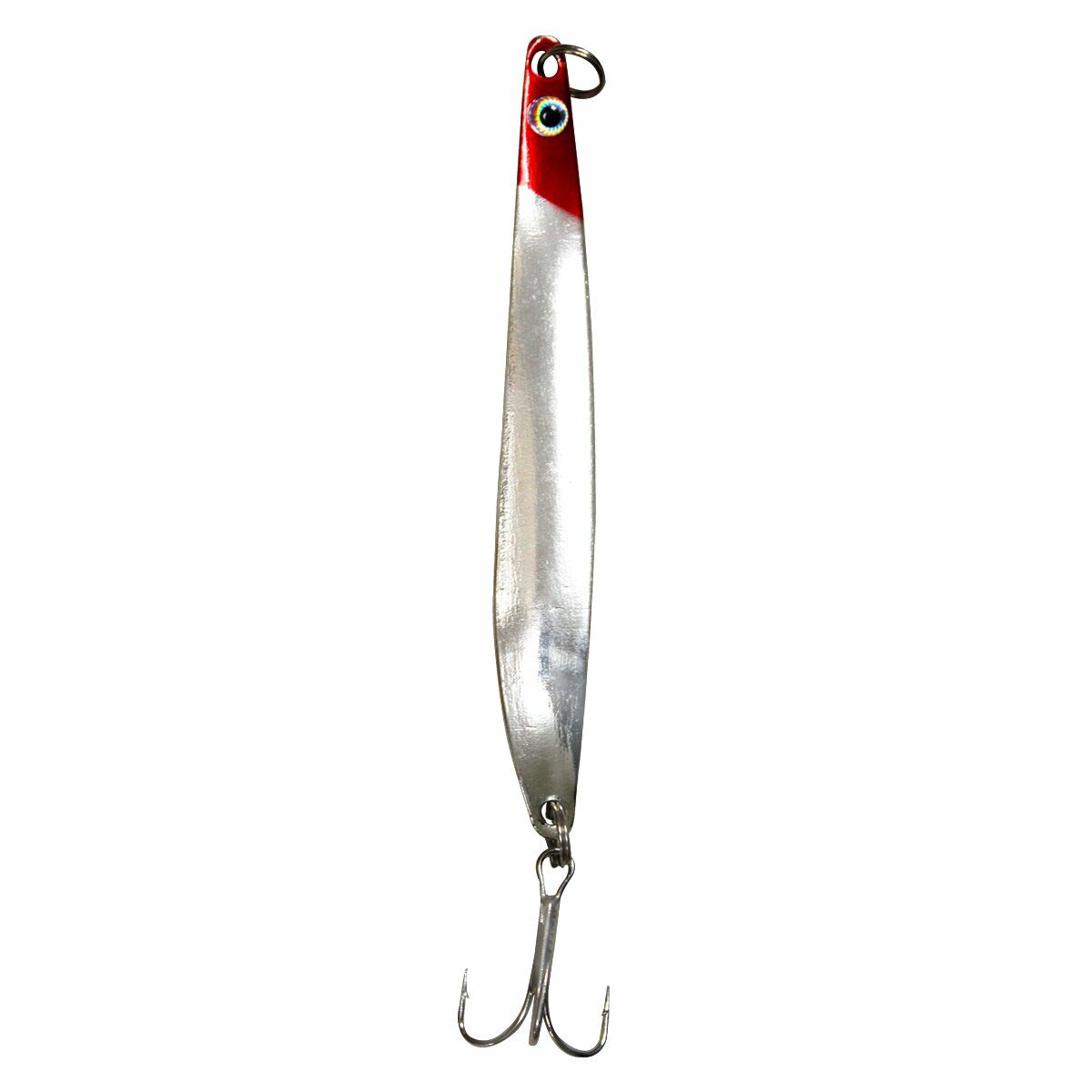 Solano Fishing Marmor 10cm 18gr Lüfer Çinekop Olta Kaşığı Gümüş-Kırmızı