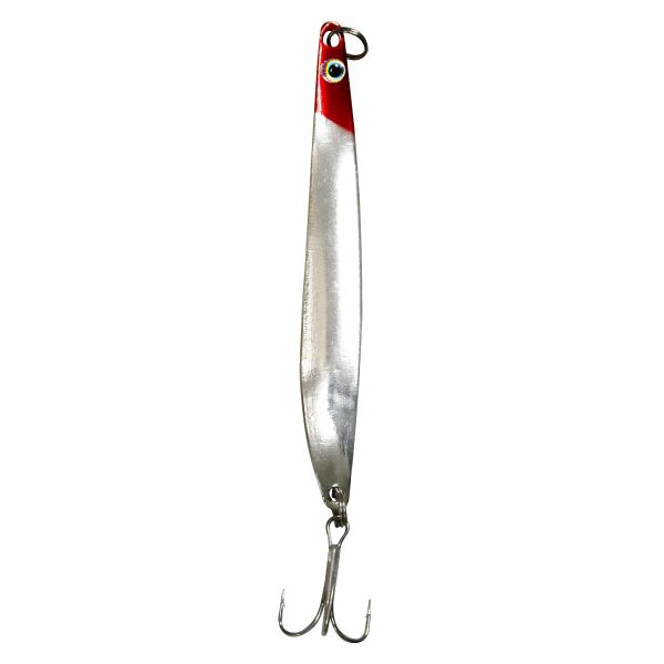 Solano Fishing Marmor 10cm 18gr Lüfer Çinekop Olta Kaşığı Gümüş-Kırmızı