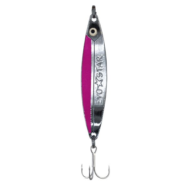 Solano Fishing Pilgrimo 8cm 18gr Lüfer Çinekop Olta Kaşığı Pembe-Gümüş