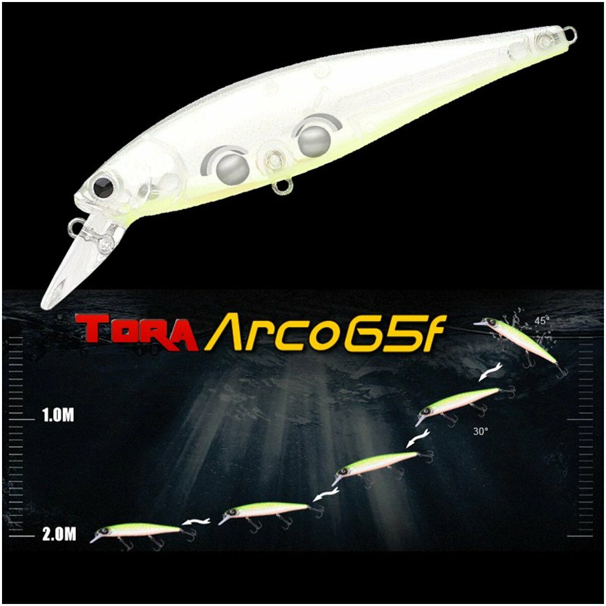 TORA Arco 65f Maket Balık 6.5cm 6gr Suni Yem Renk:02