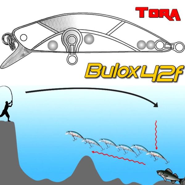 TORA Bulox 42f Maket Balık 4.2cm 3gr Suni Yem Renk:02