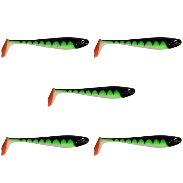 Jaxon Intensa TG-INA105O Silikon Sahte Balık, Balık Yemi 11 cm 5'li Paket