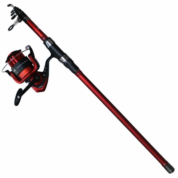 Pro Red Surf 390cm Kamış Surya 7000 Misinalı Makina Olta Seti, Tam Takım Deniz Hobi Kıyı Seti