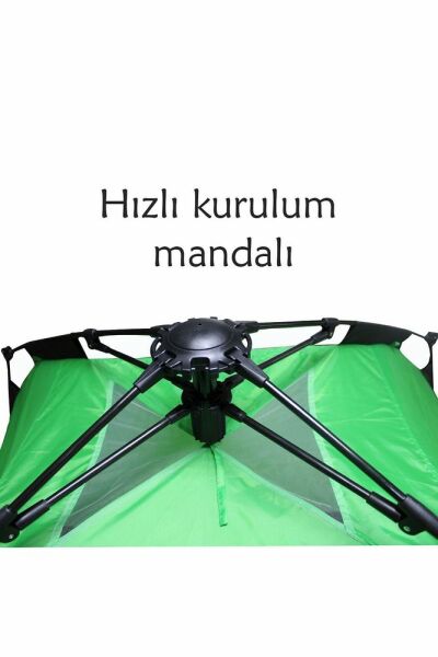 Otomatik Kamp Çadırı Su Itici 6 Kişilik (220*250*145) Kamp, Balık, Festival, Outdoor, Afet Çadırı