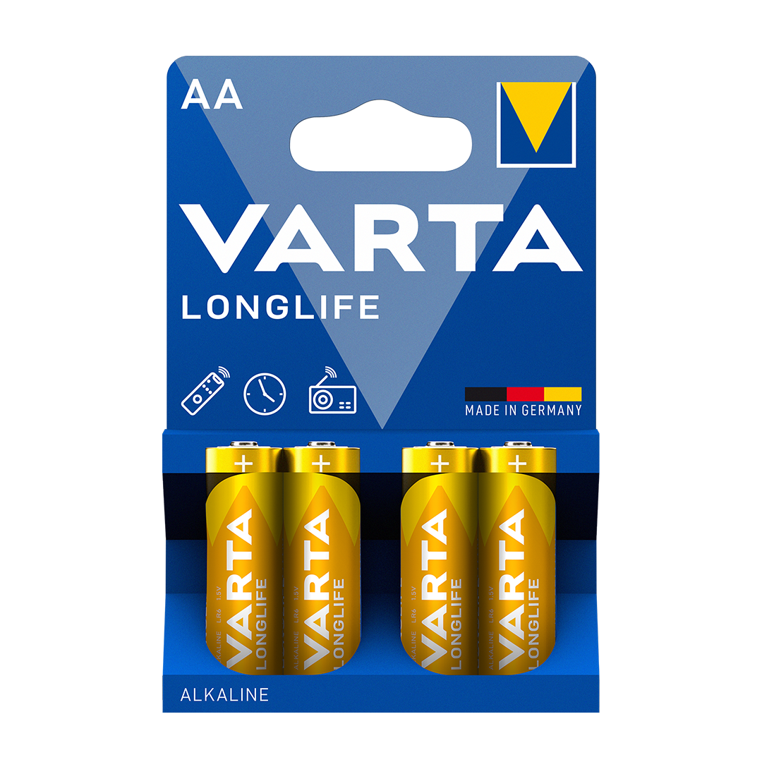 Varta Longlife  4'lü Kalem AA