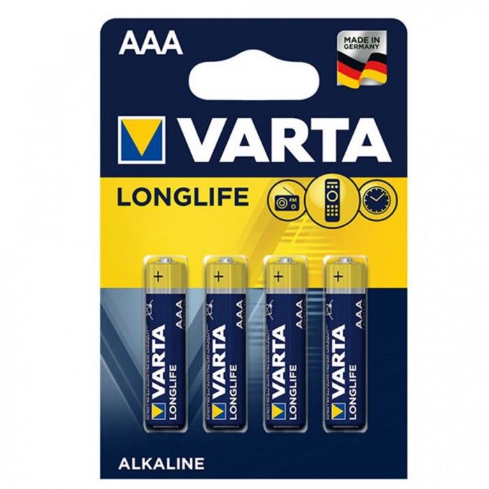 Varta Longlife 4'lü İnce AAA