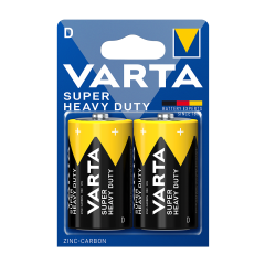 Varta Superlife 2'li D Büyük Pil Çinko Blister