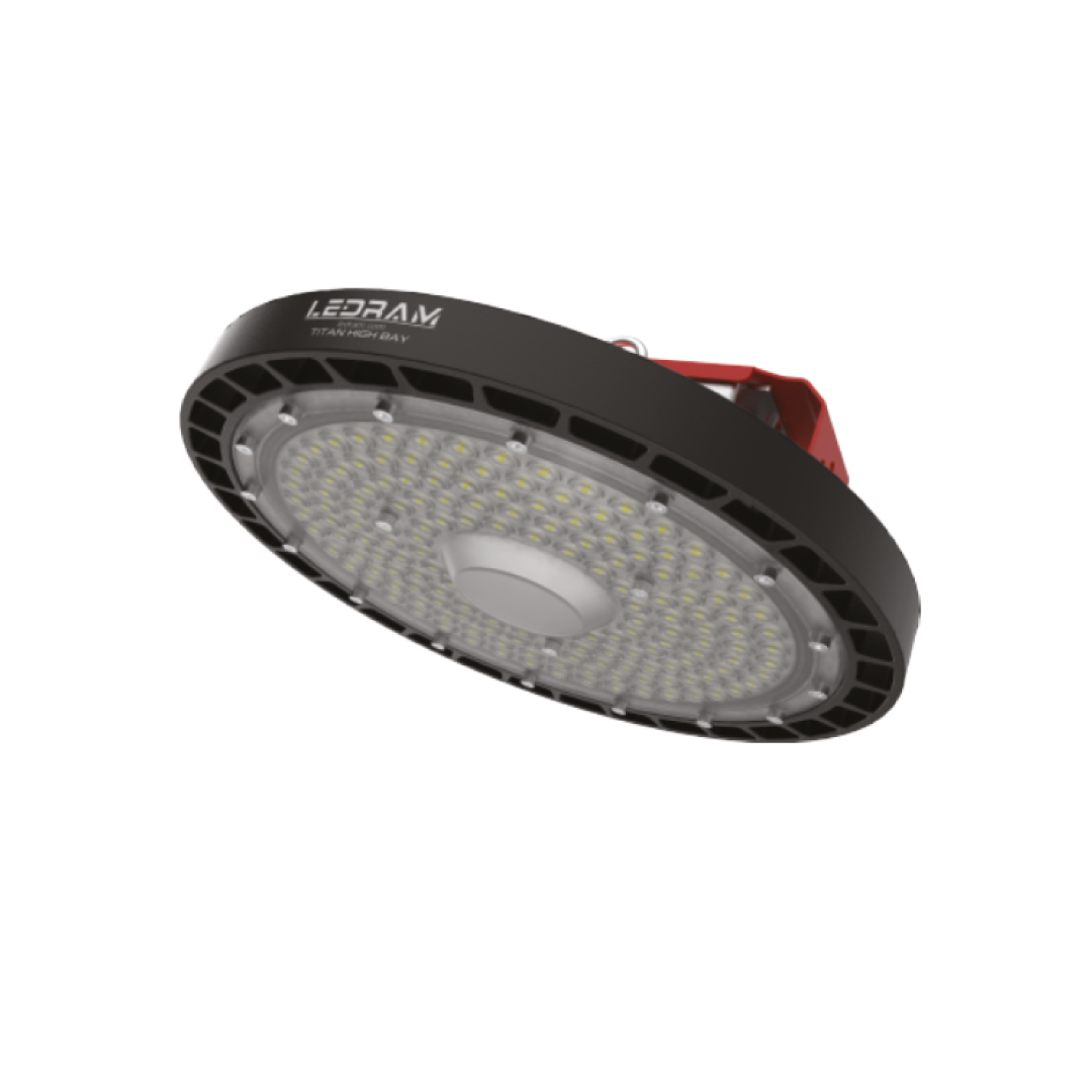 Ledram Titan Highbay Led Yüksek Tavan Armatürü-1500 Lens&Driver 150W/6500K 22500Lm Beyaz Işık