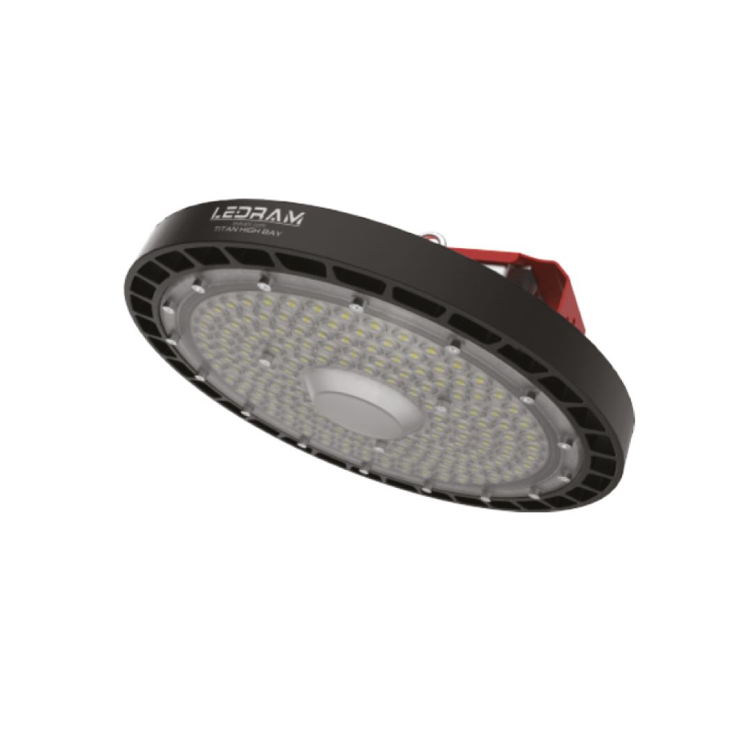 Ledram Titan Highbay Led Yüksek Tavan Armatürü-1750 Lens&Driver 175W/4000K 24500Lm Gün Işığı