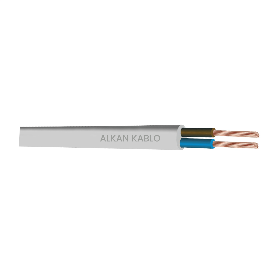 Alkan TTR Alçak Gerilim Enerji Kablosu H05VV-F 3 X 6 mm Siyah 100 Mt