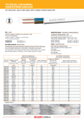 Alkan TTR Alçak Gerilim Enerji Kablosu H05VV-F 3 X 6 mm Siyah 100 Mt