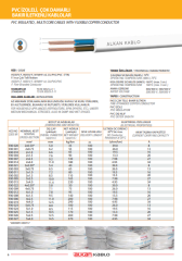 Alkan TTR Alçak Gerilim Enerji Kablosu H05VV-F 3 X 10 mm Siyah 100 Mt