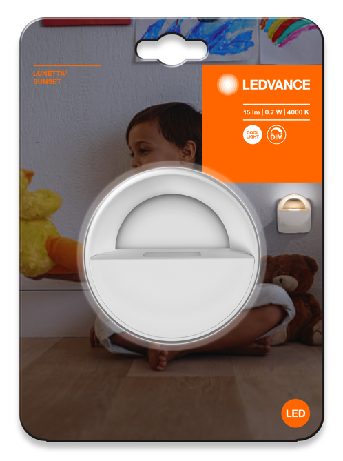 Ledvance Lunetta Sunset 0.7W Gün Işığı 15Lm Gece Lambası