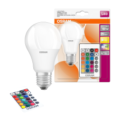 Osram Led Star Rgbw Class A 9W E27 806 Lm - Uzaktan Kumandalı Renk Değiştiren Ampul