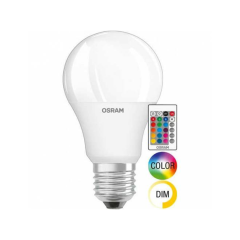 Osram Led Star Rgbw Class A 9W E27 806 Lm - Uzaktan Kumandalı Renk Değiştiren Ampul
