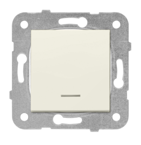 Viko Karre/Meridian Krem Işıklı Light