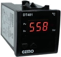 Gemo DT481-24V-S SSR Çıkışlı  ON/OFF Sıcaklık Kontrol Cihazı