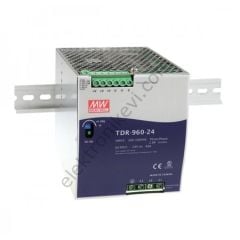 Meanwell TDR-960-24 24VDC 40.0A 960W Trifaze Raya Montaj Güç Kaynağı