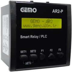 Gemo AR2-P-24VDC-10D2A Akıllı Röle