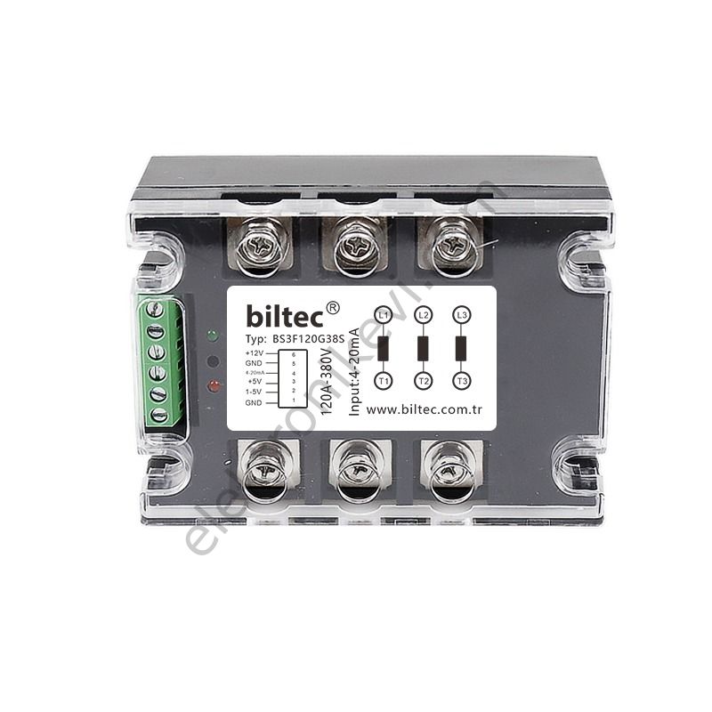 BS3F120G38S Trifaze Analog SSR 120A 380V