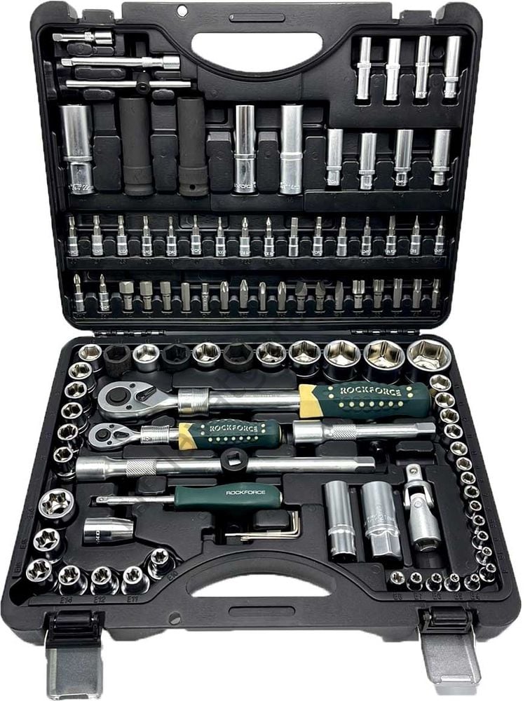 Rockforce 108 Parça 1/2-1/4 Profesyonel Lokma Takımı