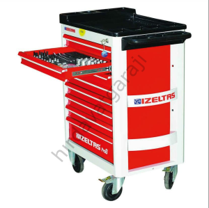 İzeltaş Pro 8 Mobil Takım Dolabı 8 Çekmeceli (Dolu-206 PARÇA)