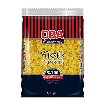 Oba 500 Gr Yüzük Makarna Koli 20 li