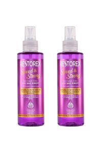 Restorex Sağlıklı Uzama Etkili Işıltılı Bakım Sıvı Saç Kremi 200 Ml 2 Adet