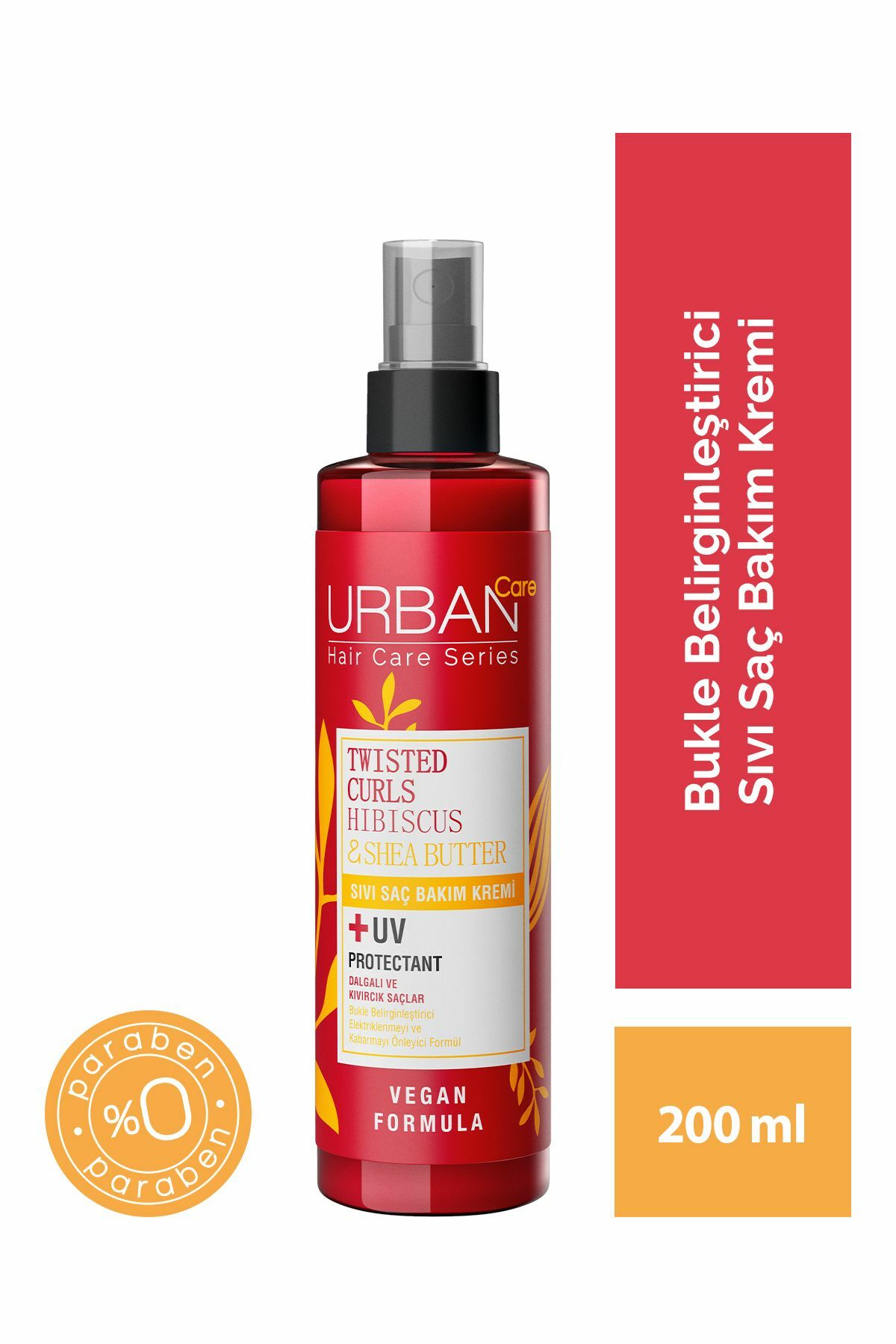 URBAN CARE TWISTED CURLS HIBISCUS&SHEA BUTTER