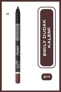 Emily Long Lasting Lip Pencil No: 217 - Dudak Kalemi - 8691190522179