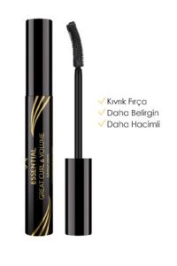 Essential Great Curl & Volume Mascara - Black - Kıvrım Veren Maskara - 8691190070618