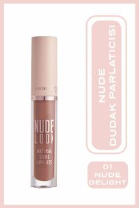 Nude Look Natural Shine Lipgloss No: 01 Nude Delight - Dudak Parlatıcısı - 8691190967406