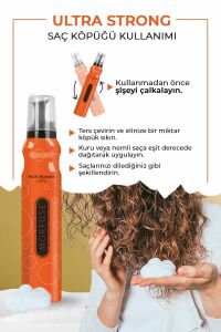 Ultra Strong Saç Köpüğü 200 ml - Güçlü Tutuş