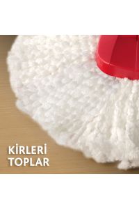 Turbo Temizlik Seti 6 Lı Mikrofiber Yedek Paspas Paketi (KLASİK 2İN1 3İN1)