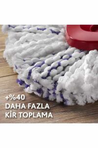 4 Paket Turbo 3in1 Extra Pedli Mikrofiber Yedek Paspas