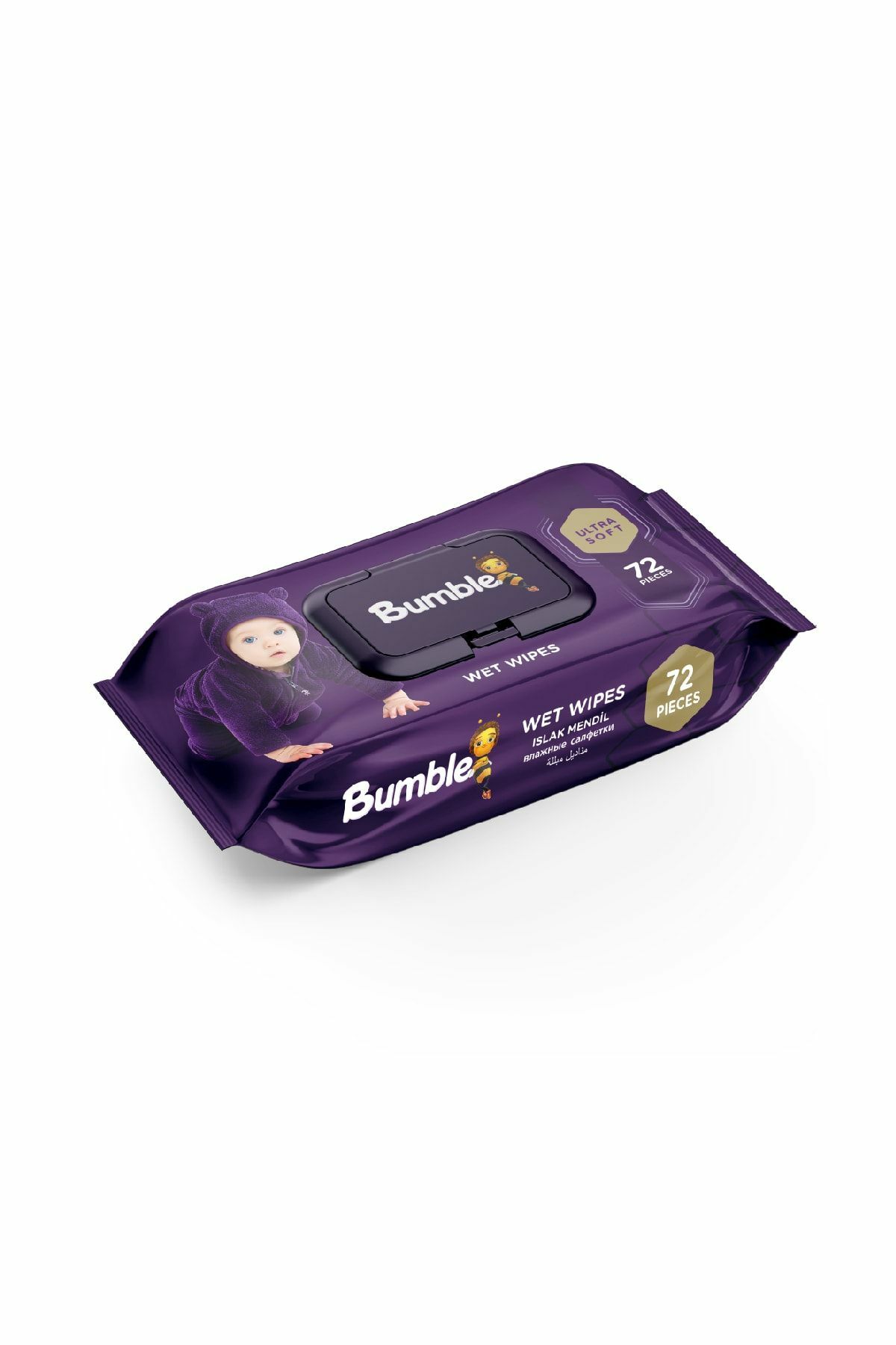 Bumble Baby Islak Mendil – 72 Yaprak Hassas Bebek Bakımı & Temizlik