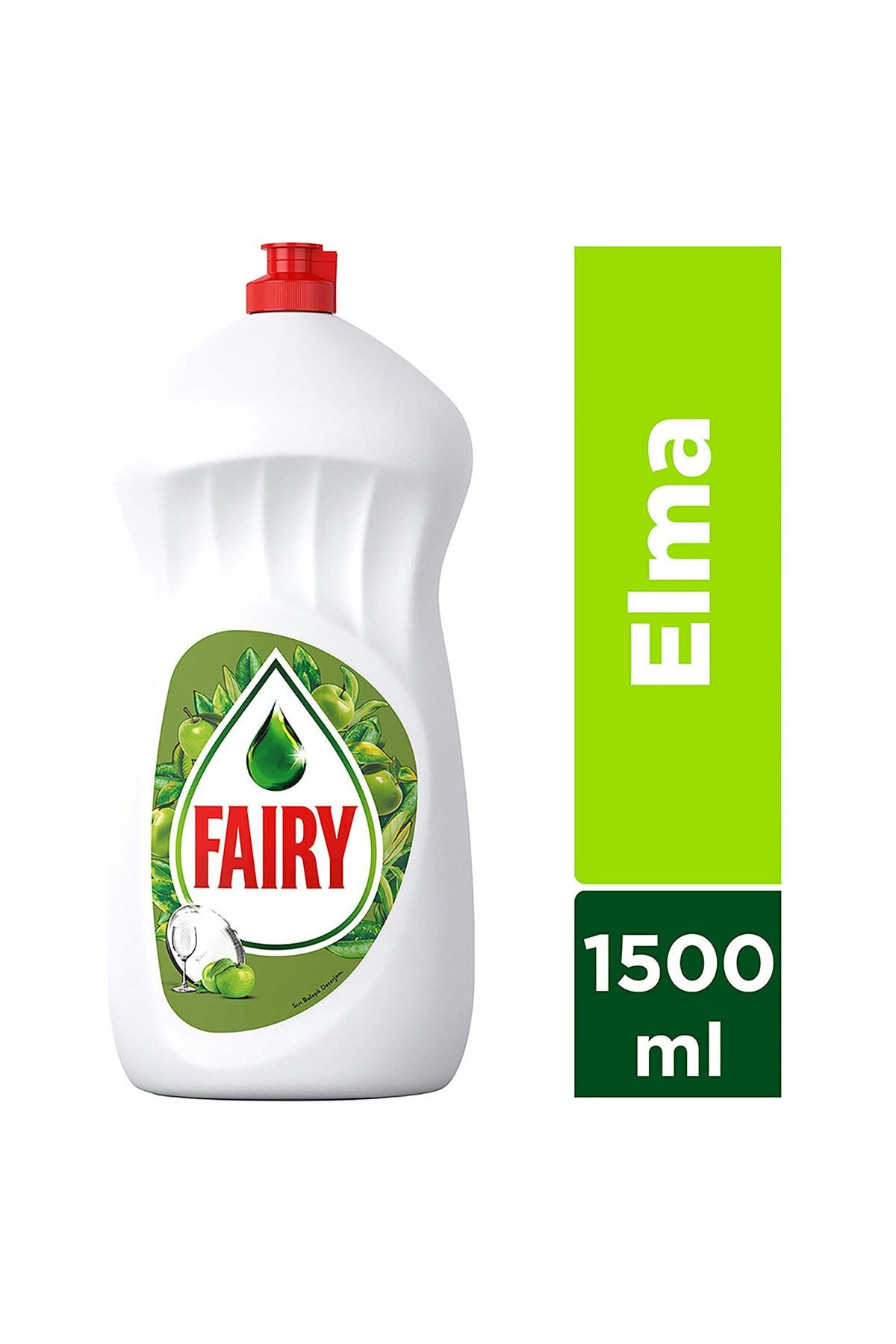 Fairy Temiz & Ferah Sıvı Bulaşık Deterjanı 1500 ml Elma Kokulu
