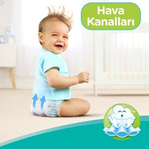 Prima Bebek Bezi Aktif Bebek 4 Beden Maxi İkiz Plus Paket 40'lı