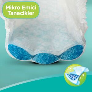 Prima Bebek Bezi Aktif Bebek 4 Beden Maxi İkiz Plus Paket 40'lı
