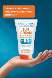 Procsin Leke Karşıtı 50 Faktör Güneş Kremi 50 ml 2 Adet