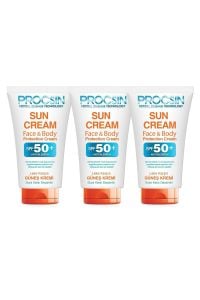 Procsin Leke Karşıtı 50 Faktör Güneş Kremi 50 ml 3 Adet