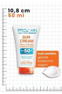 Procsin Leke Karşıtı 50 Faktör Güneş Kremi 50 ml 3 Adet