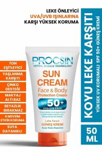 PROCSIN GÜNEŞ KREMİ FACE & BODY 50+SPF 50MLx125