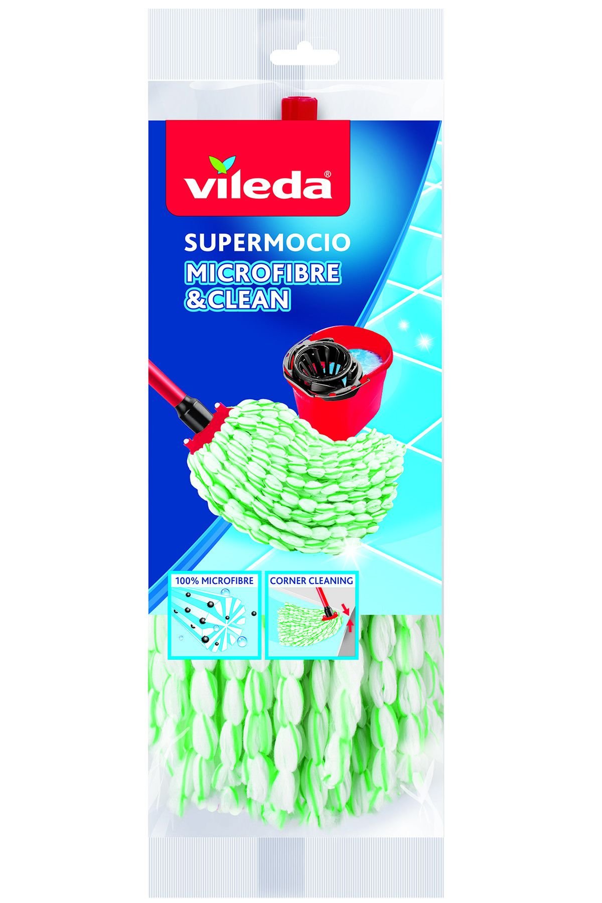 Vileda Supermocio Microfiber&Clean Yedek Paspas