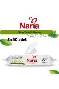 NARİA Yüzey Temizlik Havlusu 3x50 (150 Yaprak)
