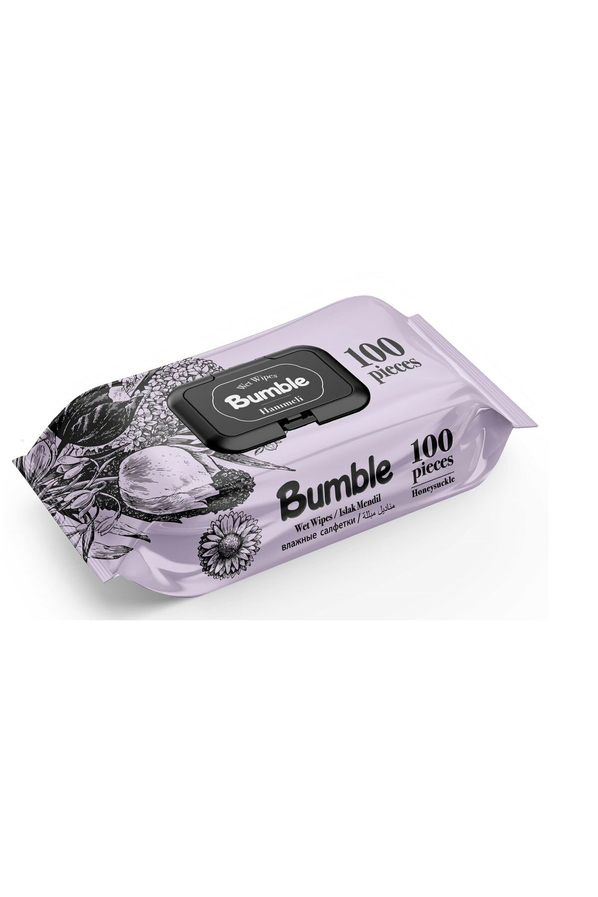 BUMBLE ISLAK MENDİL 100 LÜ (HANIMELİ)x12